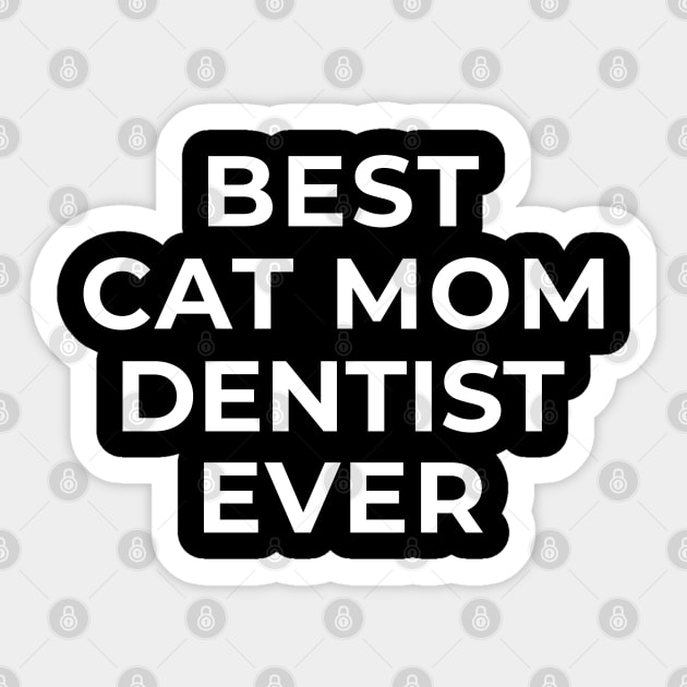 Dentist Sticker by Elhisodesigns